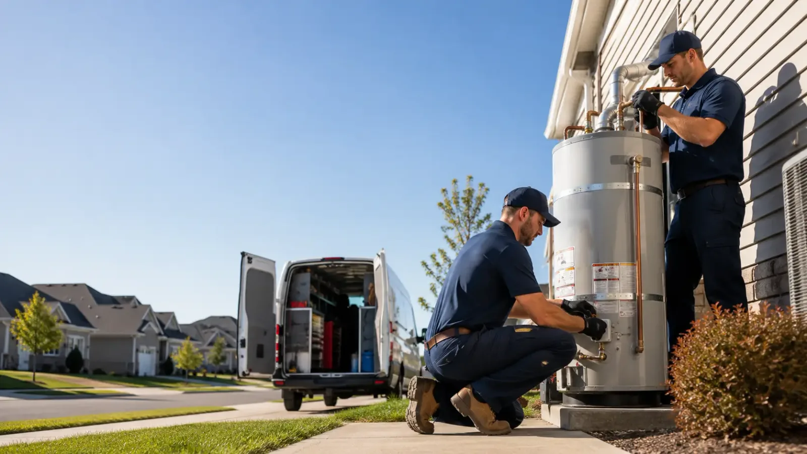 Water Heater Installation in Marengo, IL
